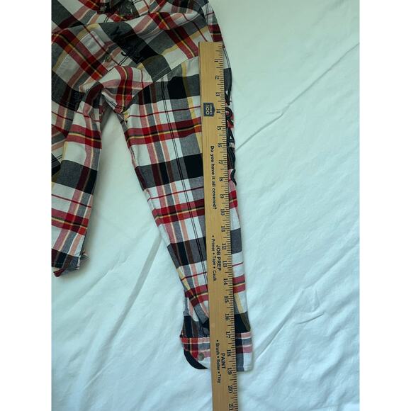 Wrangler 20X Button Down Long Sleeves Plaid Boys Large 10/12 - Picture 9 of 9